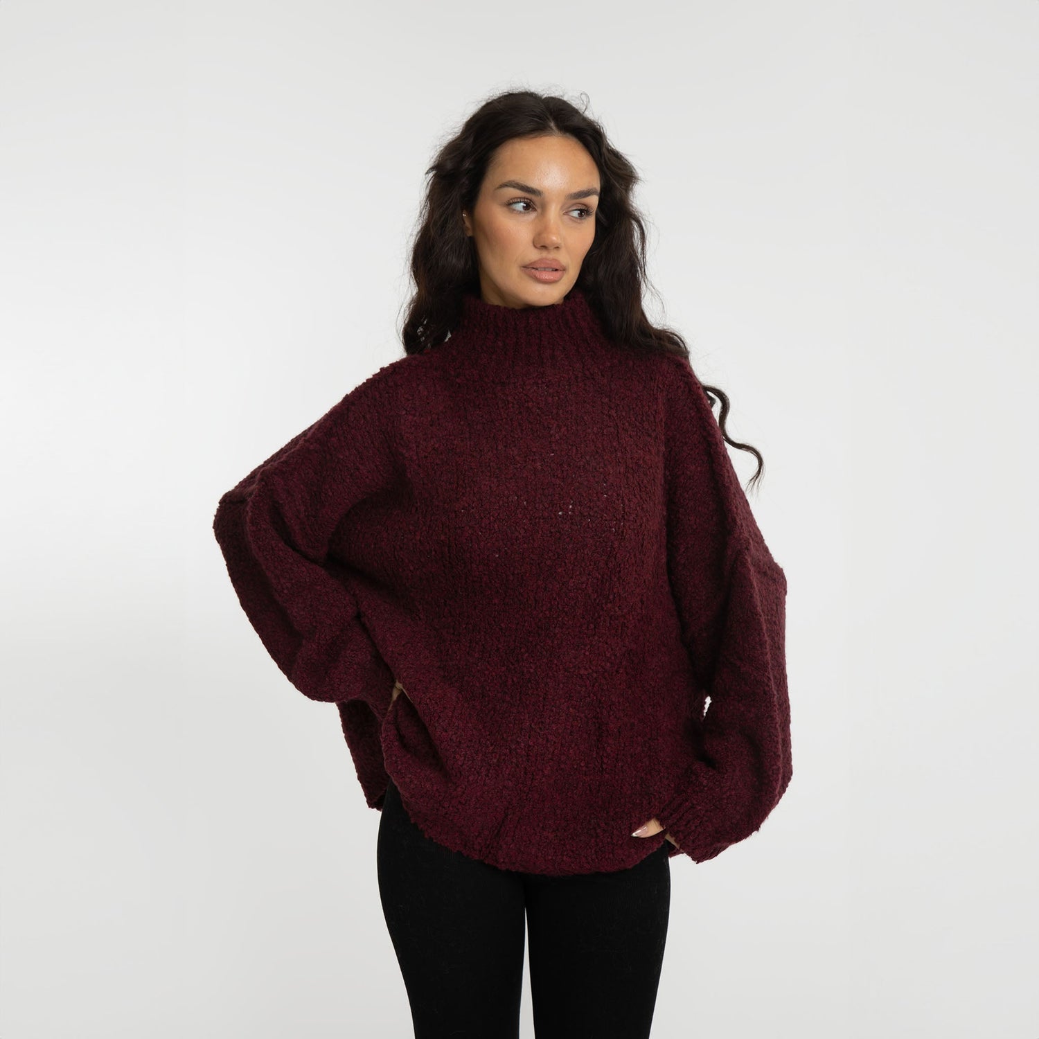Bouclé Oversize Pullover "CasualCozy" 8