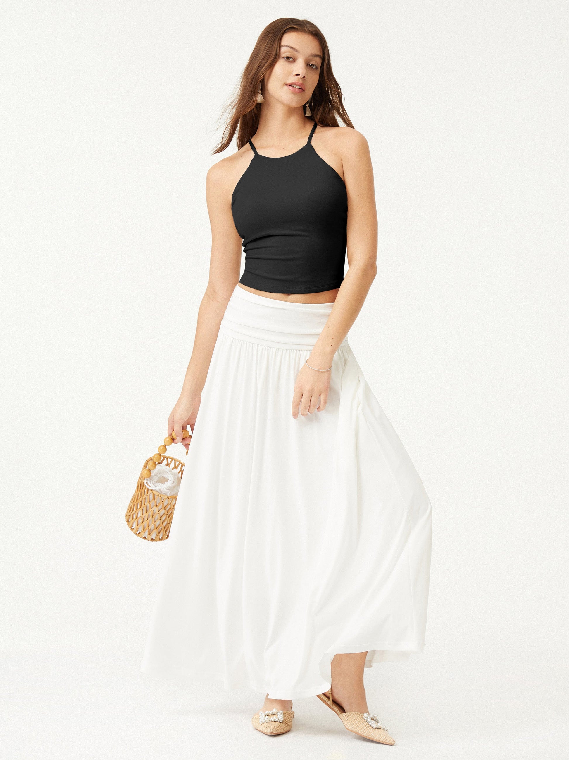 Brami Crop Top ohne Träger zum Binden 1