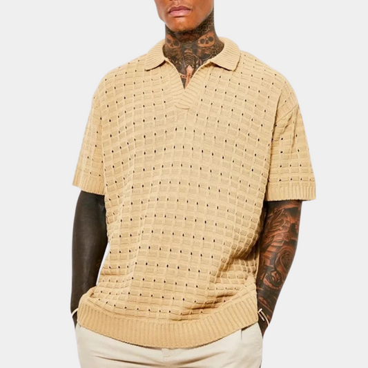 Herren Polo Shirt Atmungsaktives Polyester