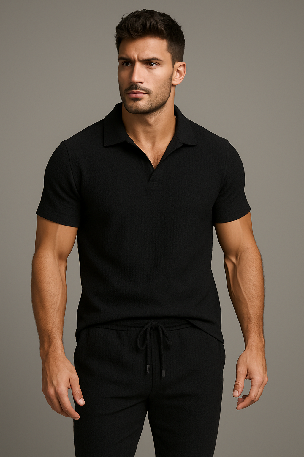 Herren Set Polyester Leicht Atmungsaktiv