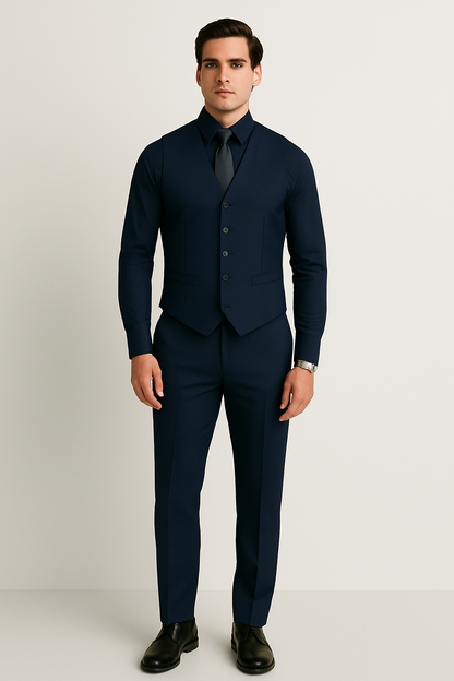 Elegante Herren Weste - Elastisch Casual Business Design