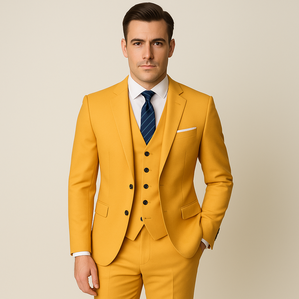 Premium Herrenanzug - 3-Teilig für elegante Anlässe