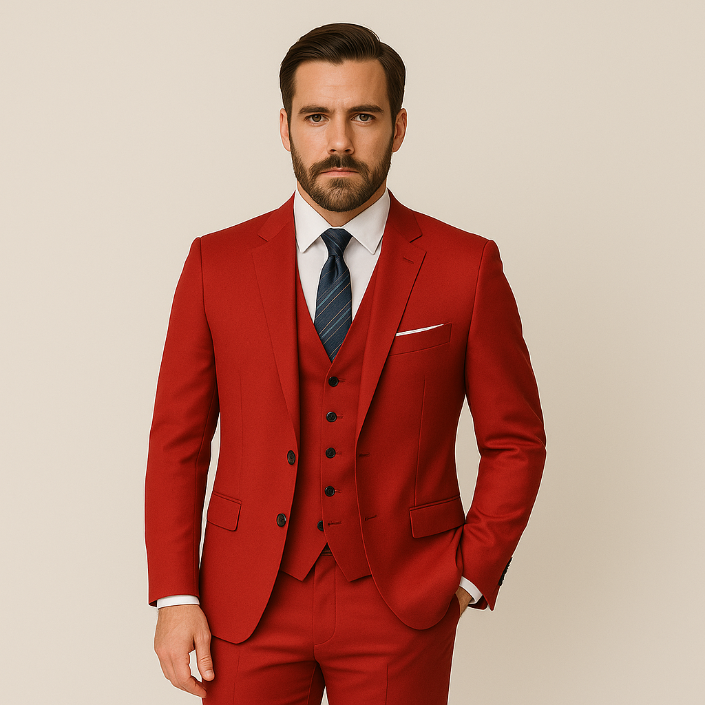 Premium Herrenanzug - 3-Teilig für elegante Anlässe