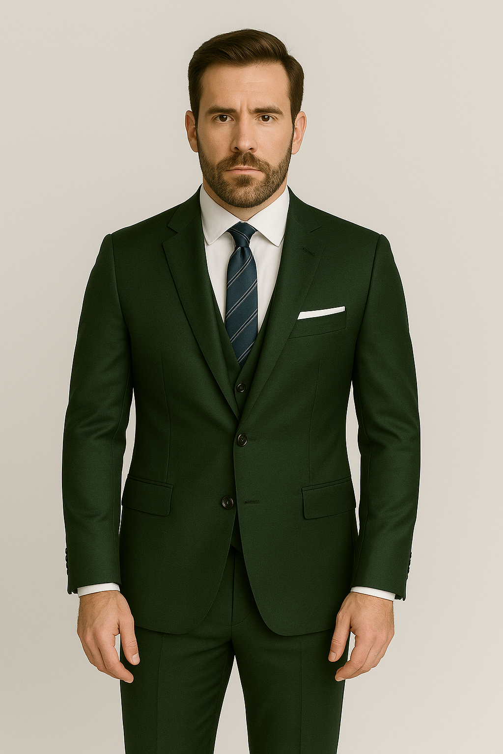 Premium Herrenanzug - 3-Teilig für elegante Anlässe