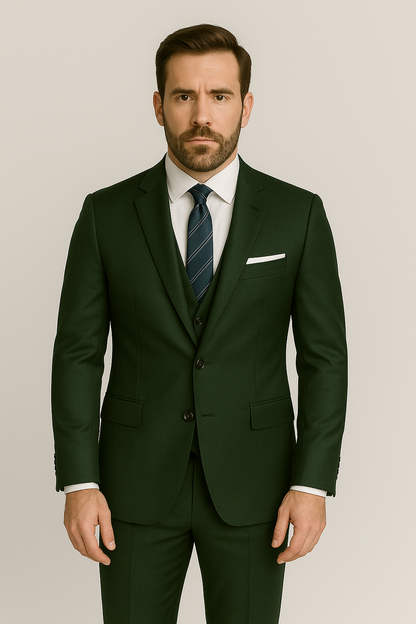 Premium Herrenanzug - 3-Teilig für elegante Anlässe