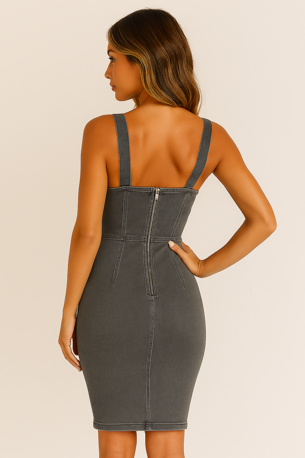 Bodycon Denim Dress – Figurbetont & Trendbewusst 5