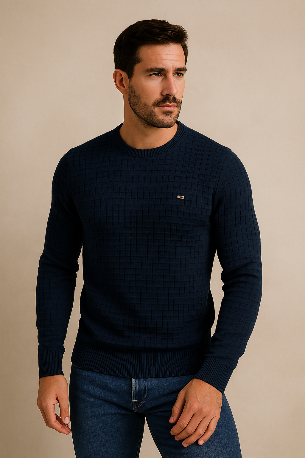 Herren Sweatshirt Casual Essential – Bequemer Pullover für Alltag & Freizeit