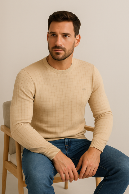 Herren Sweatshirt Casual Essential – Bequemer Pullover für Alltag & Freizeit