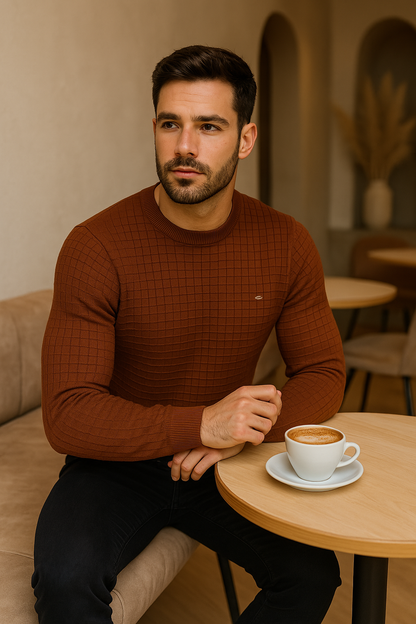 Herren Sweatshirt Casual Essential – Bequemer Pullover für Alltag & Freizeit