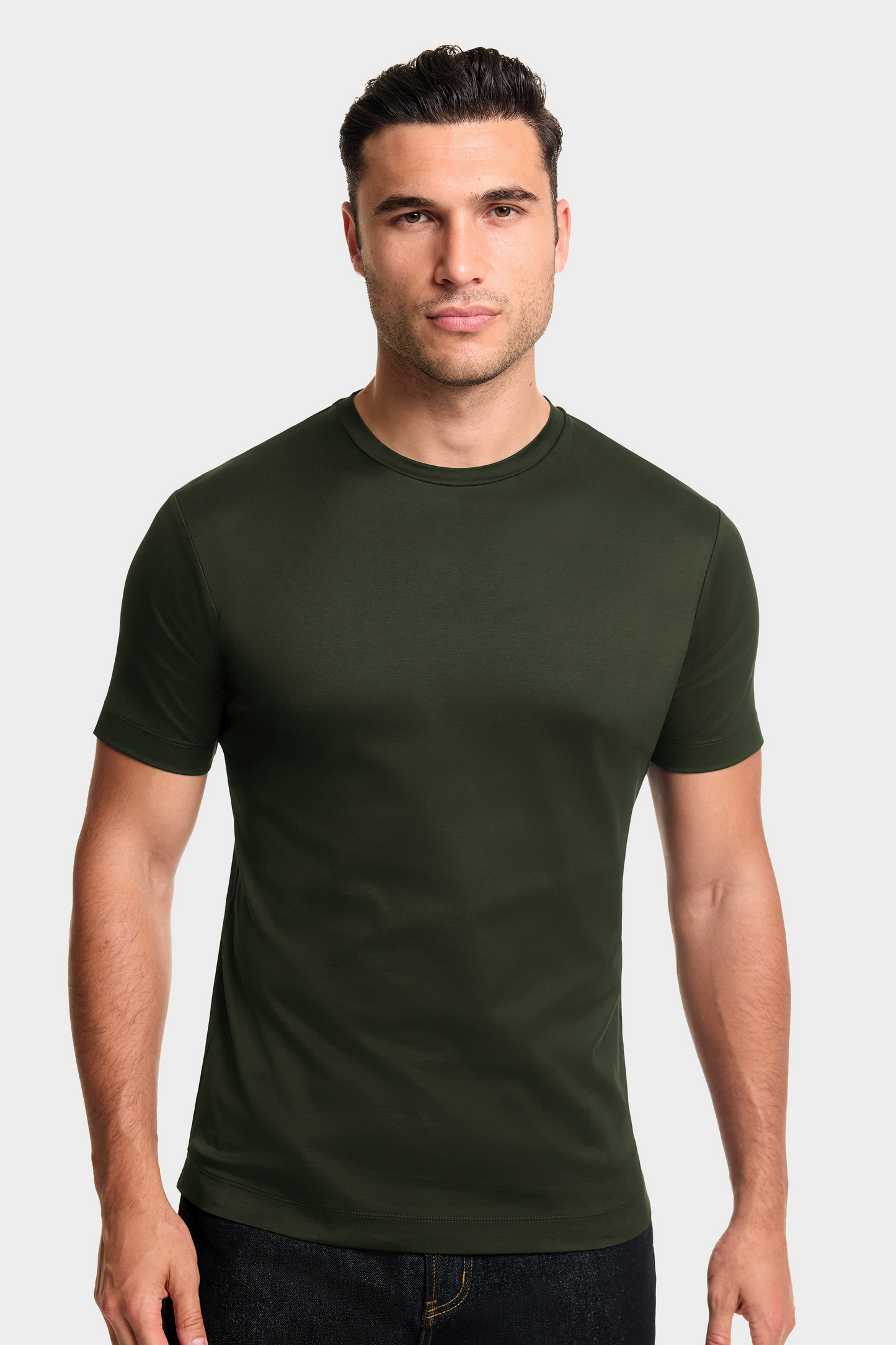 Herren Slim Fit Tshirt - Basic Look maximale Eleganz
