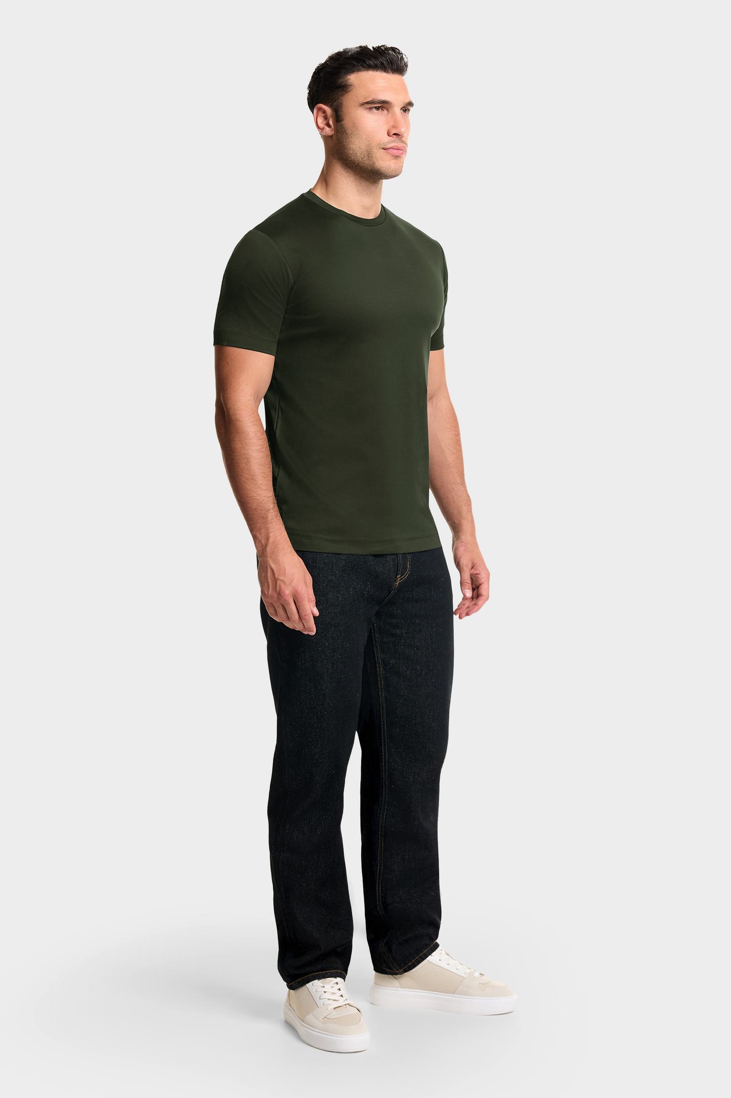 Herren Slim Fit Tshirt - Basic Look maximale Eleganz