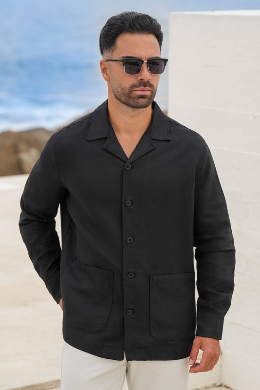 Herren Overshirt - Lockeres Overshirt für Alltag und Freizeit
