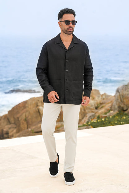 Herren Overshirt - Lockeres Overshirt für Alltag und Freizeit