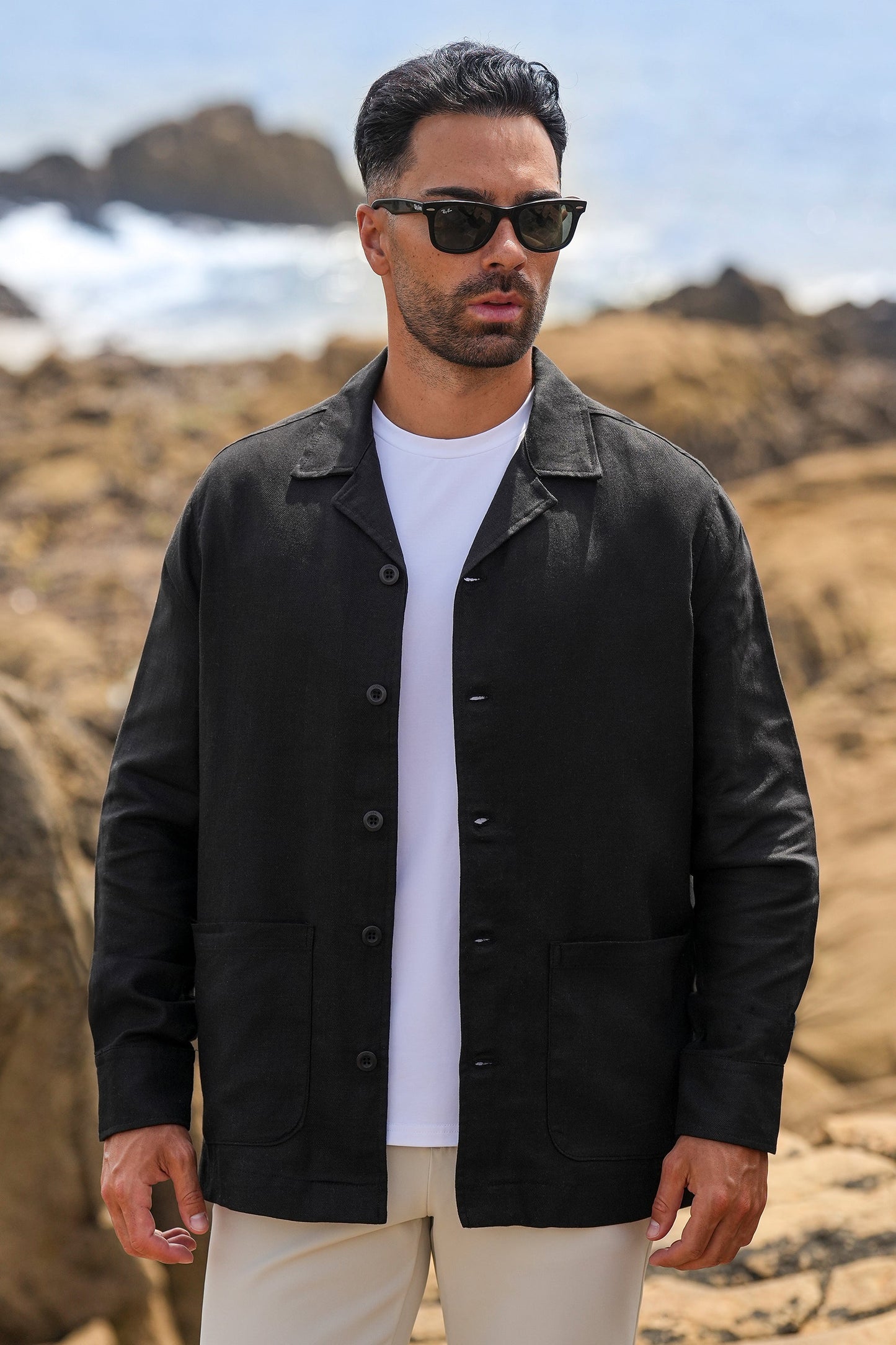 Herren Overshirt - Lockeres Overshirt für Alltag und Freizeit