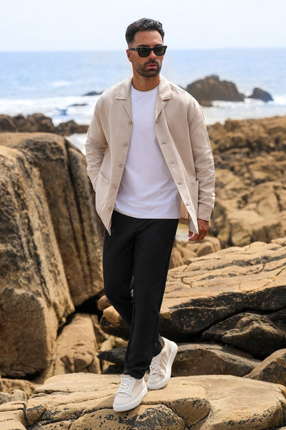 Herren Overshirt - Lockeres Overshirt für Alltag und Freizeit