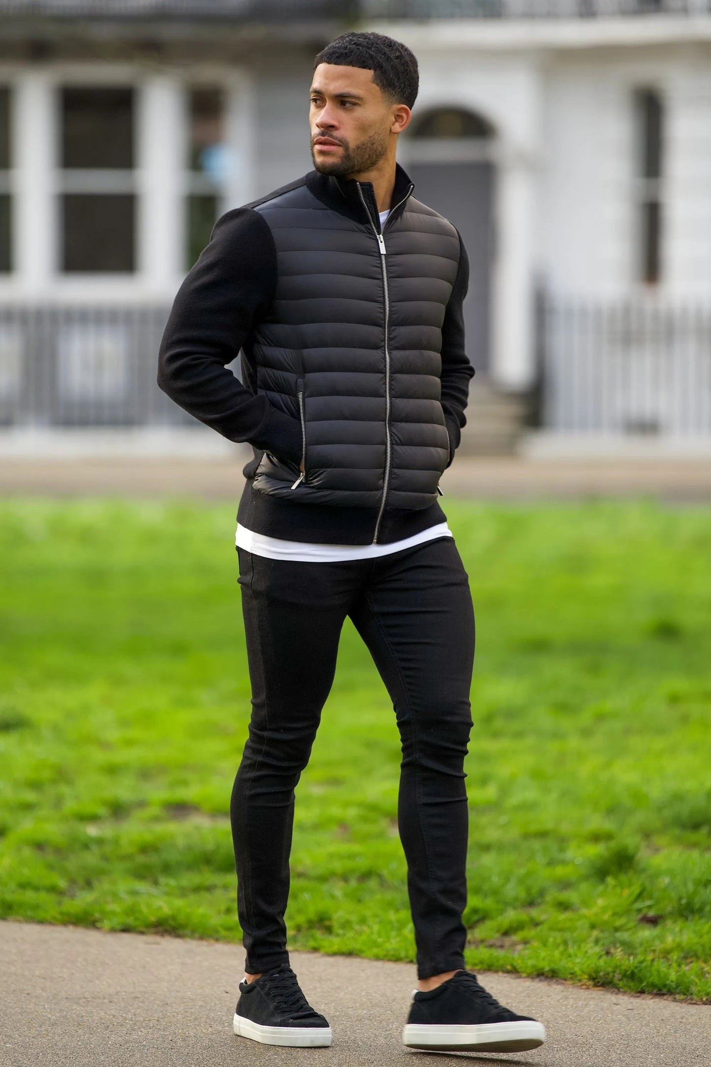 Herren Jacke - Moderne Verona Übergangsjacke mit sportlichem Schnitt