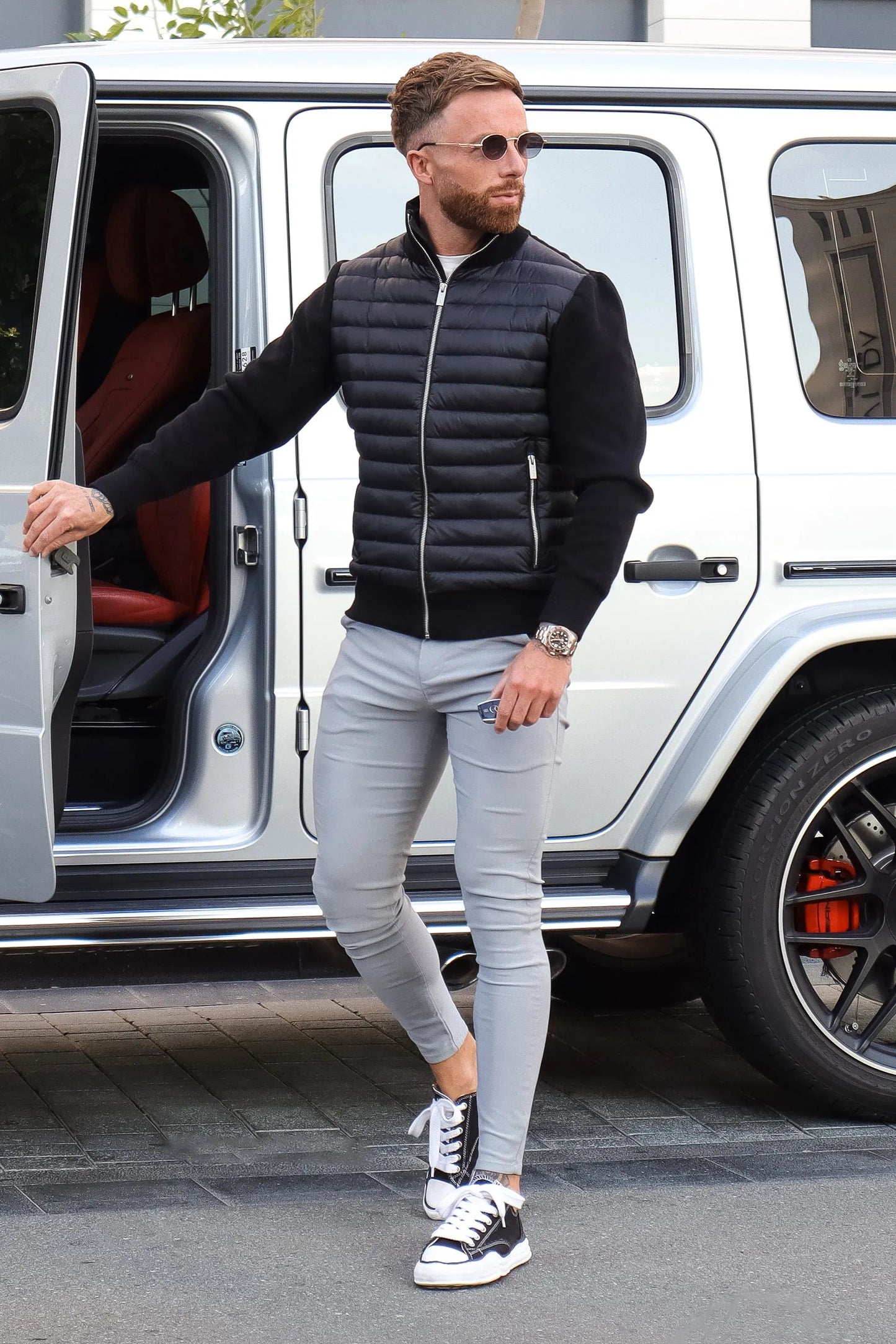 Herren Jacke - Moderne Verona Übergangsjacke mit sportlichem Schnitt