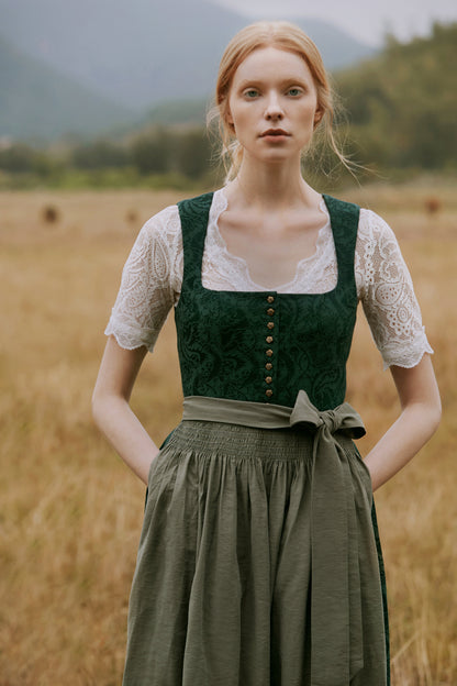 DIRNDL ROSALIE IN DUNKELGRÜN 5