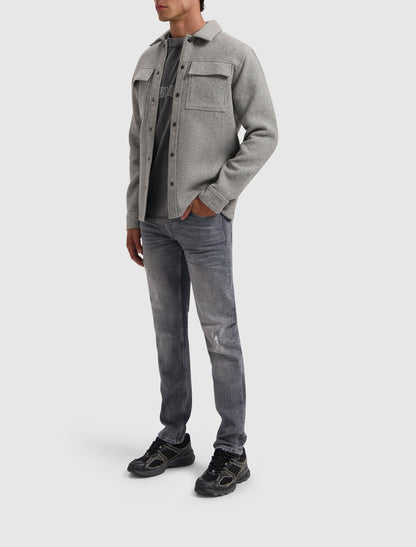 Flanell-Overshirt | Grau 2