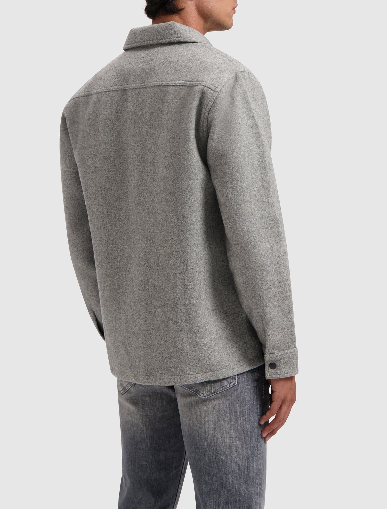 Flanell-Overshirt | Grau 3