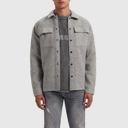 Flanell-Overshirt | Grau 5