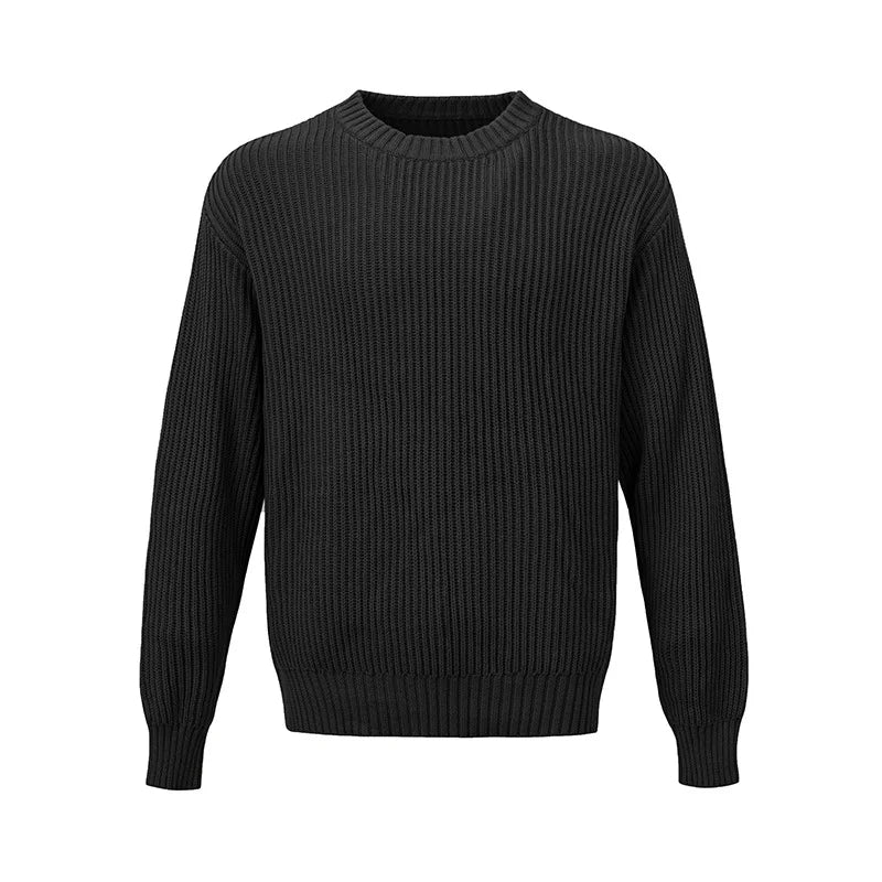 Herren Pullover Beige Größe M Baumwolle Rundhalsausschnitt Lässiger Stil 4