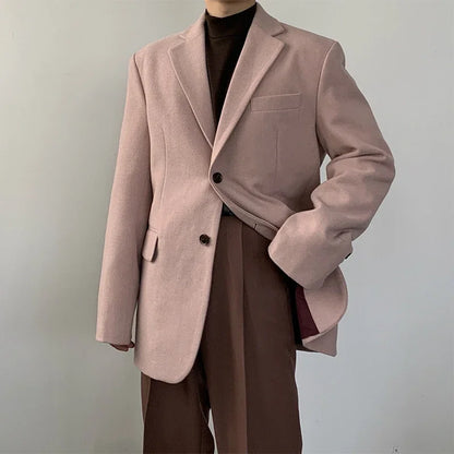 Herren Sakko Grau Größe L Baumwolle Vintage-Look 1