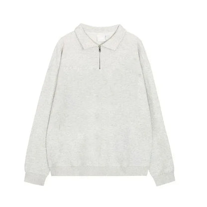 Herren Sweatshirt Grau Größe M Slim Fit Baumwolle 4