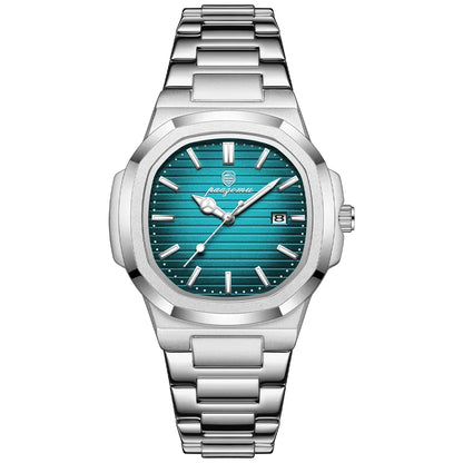 Elegante Herren Armbanduhr aus Edelstahl – Stilvoll & Klassisch