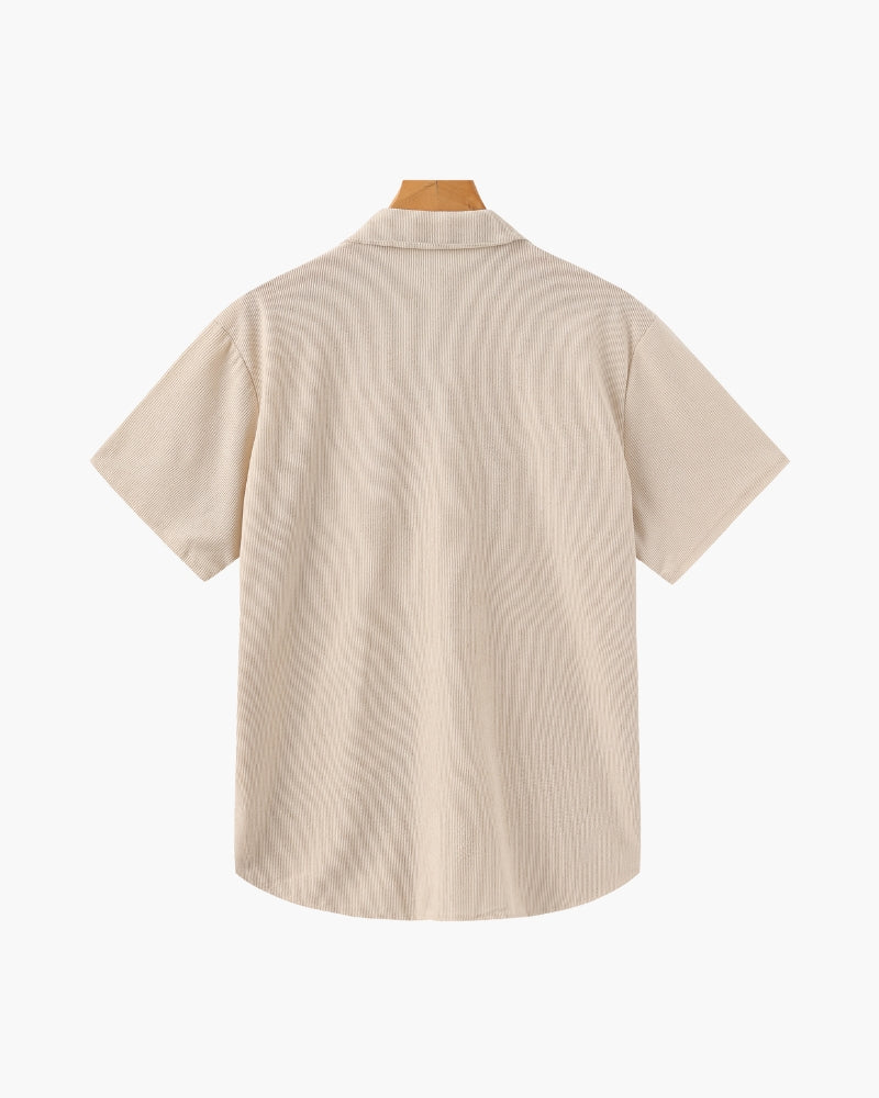 Herren Kordel Set Beige Größe M Baumwolle-3