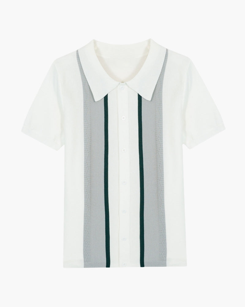 Variant image for Herren Polo Shirt Blau Größe M 100% Baumwolle-1