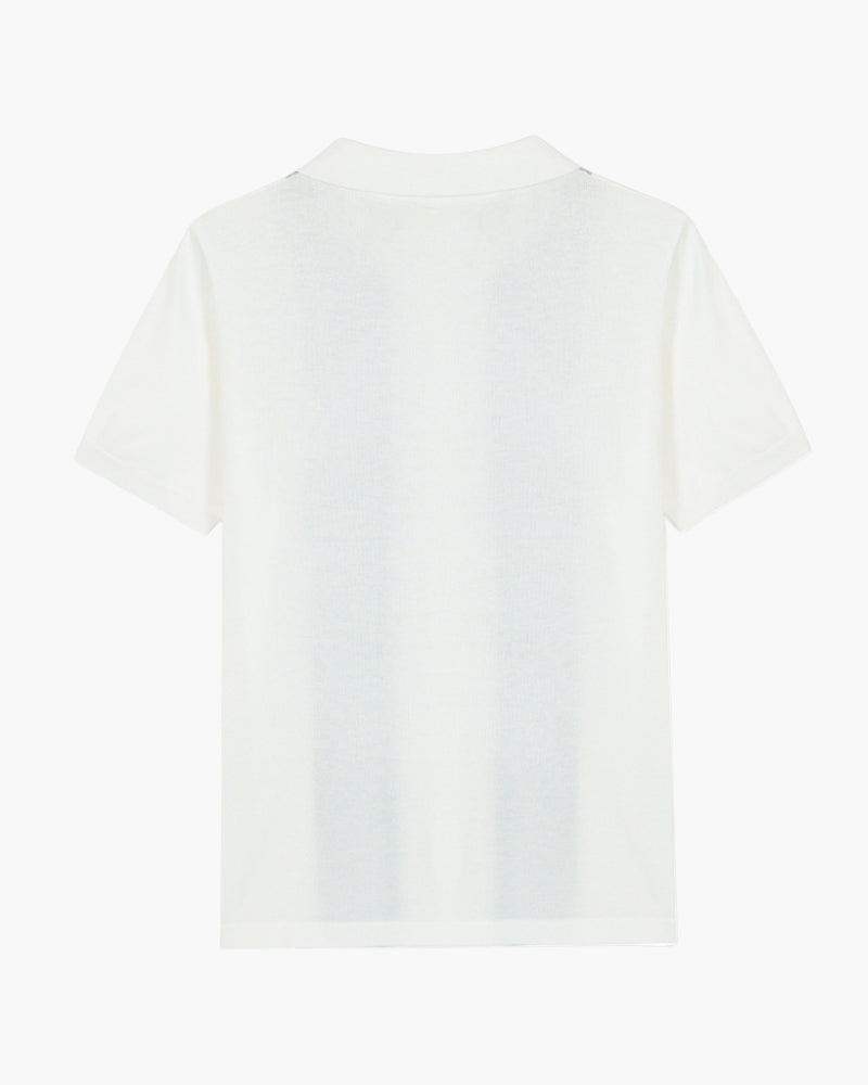 Herren Polo Shirt Blau Größe M 100% Baumwolle-3