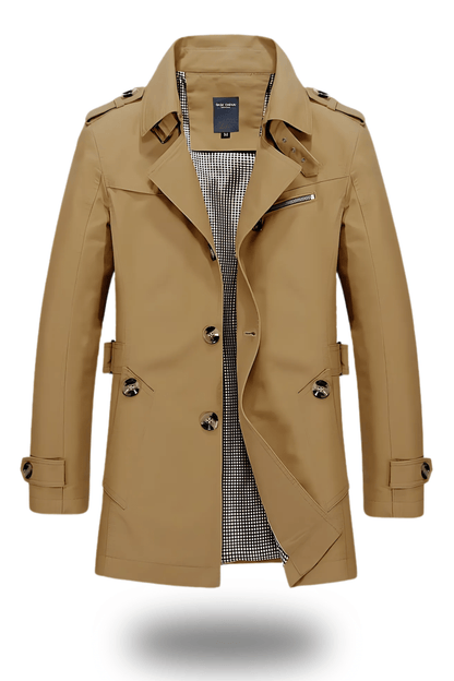 Jens Trenchcoat mit umgelegtem Kragen 1