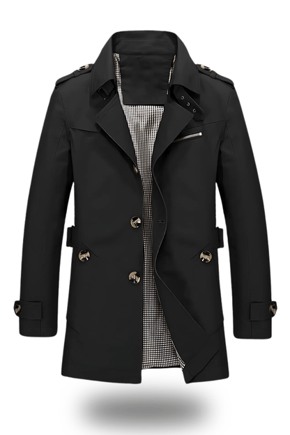 Jens Trenchcoat mit umgelegtem Kragen 2