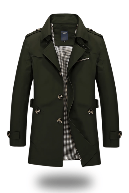 Jens Trenchcoat mit umgelegtem Kragen 4
