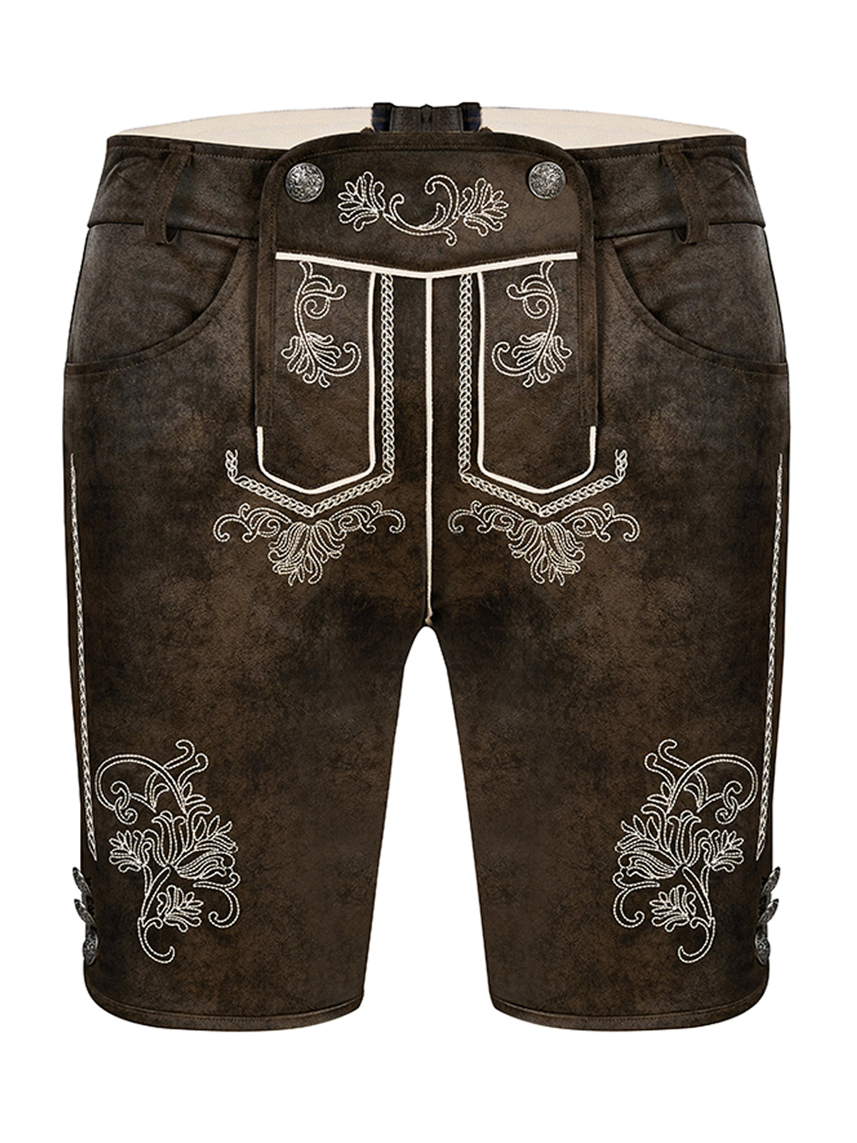 LEDERHOSE TARIUS IN DUNKELBRAUNE 0