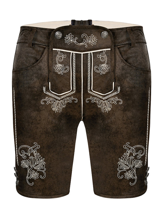 LEDERHOSE TARIUS IN DUNKELBRAUNE 0