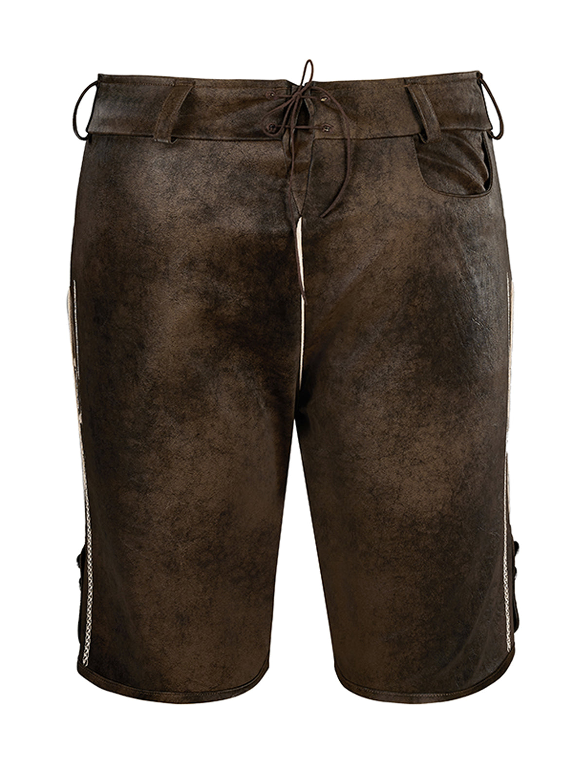 LEDERHOSE TARIUS IN DUNKELBRAUNE 1