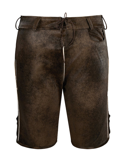 LEDERHOSE TARIUS IN DUNKELBRAUNE 1