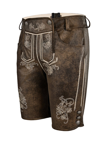 LEDERHOSE TARIUS IN DUNKELBRAUNE 2