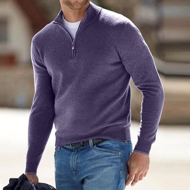 Merino Herrenpullover mit V-Ausschnitt - Torino 7