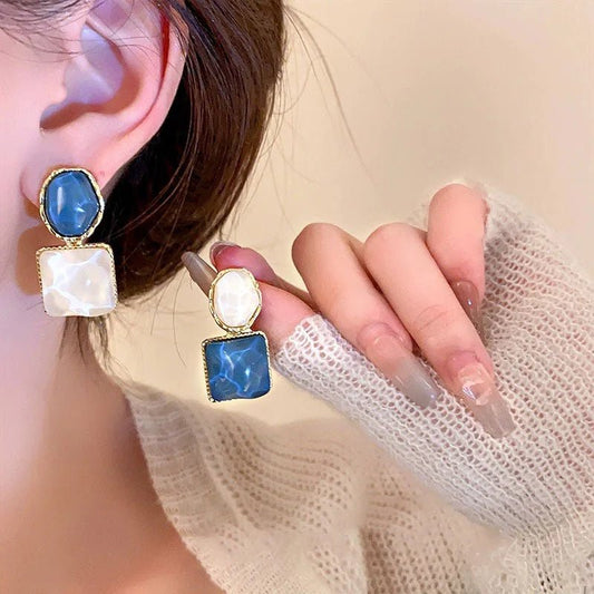 Elegante Ocean Frost Ohrringe