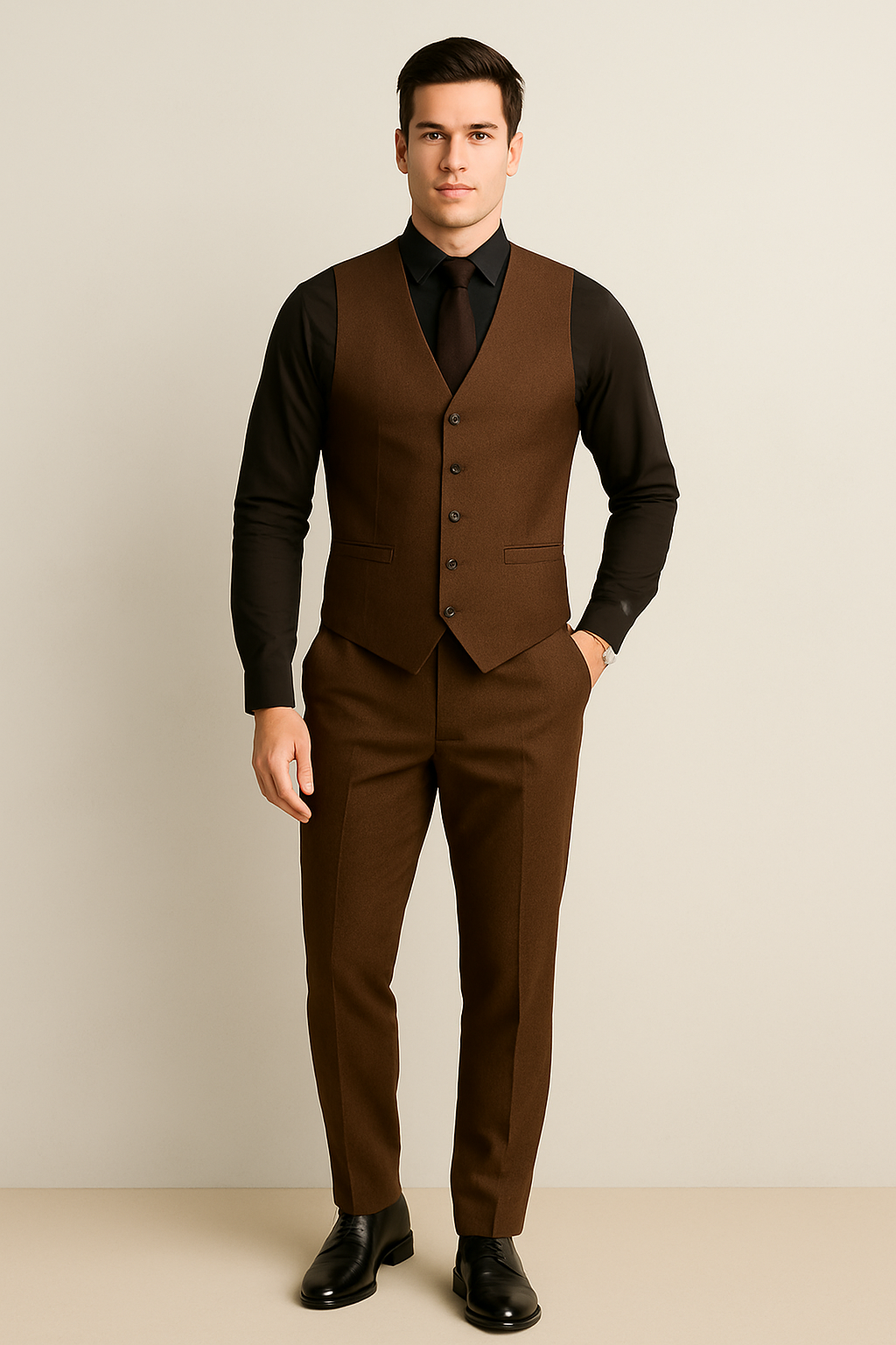 Elegante Herren Weste - Elastisch Casual Business Design