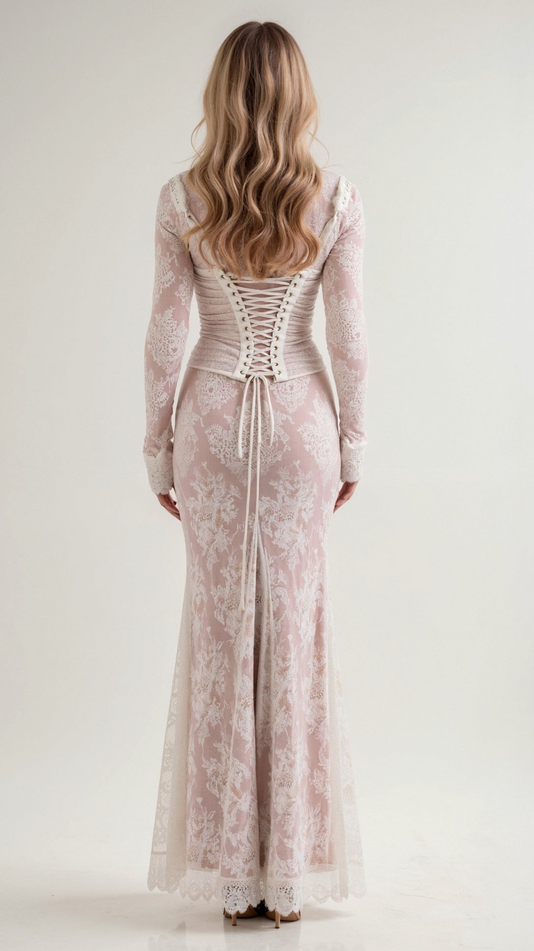 Nerissa Maxikleid aus Spitze 1