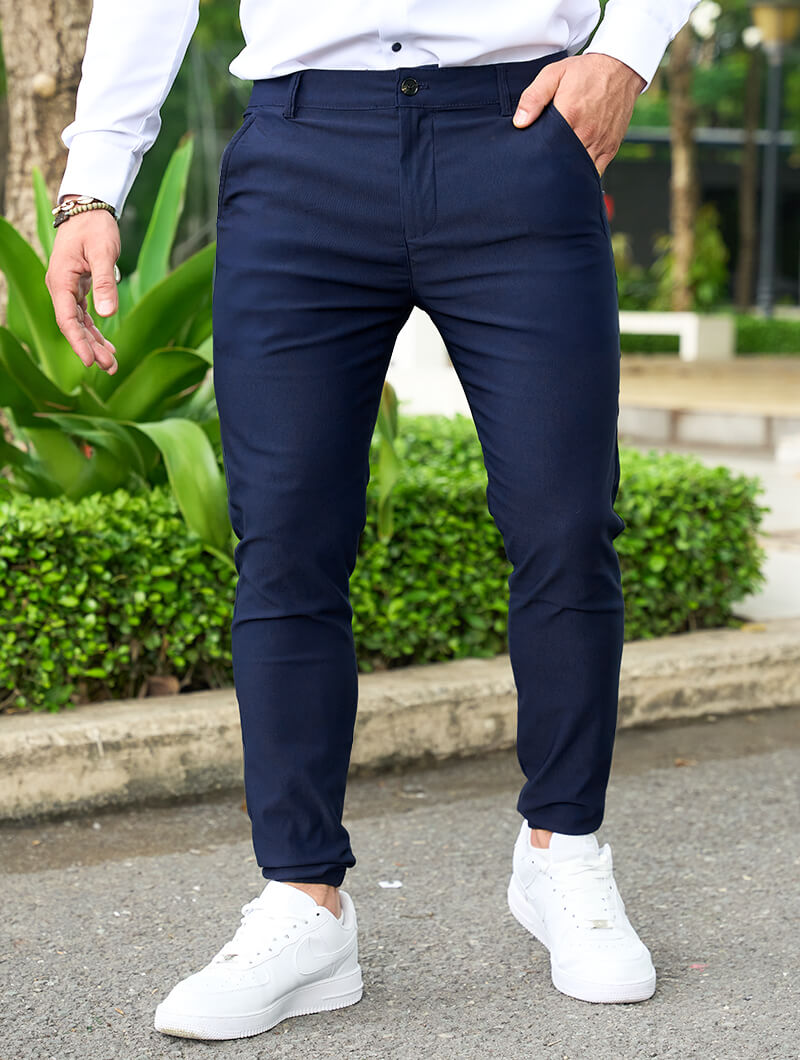 Noa Stretch Pants - Blau 1