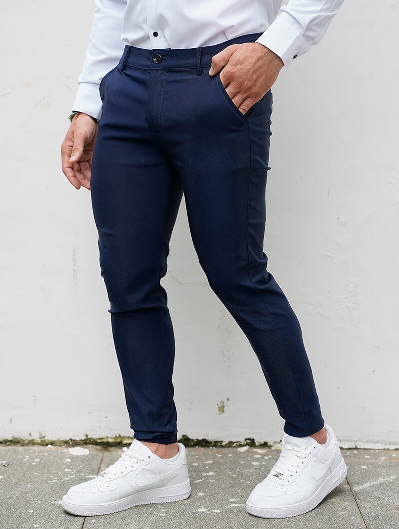 Noa Stretch Pants - Blau 3