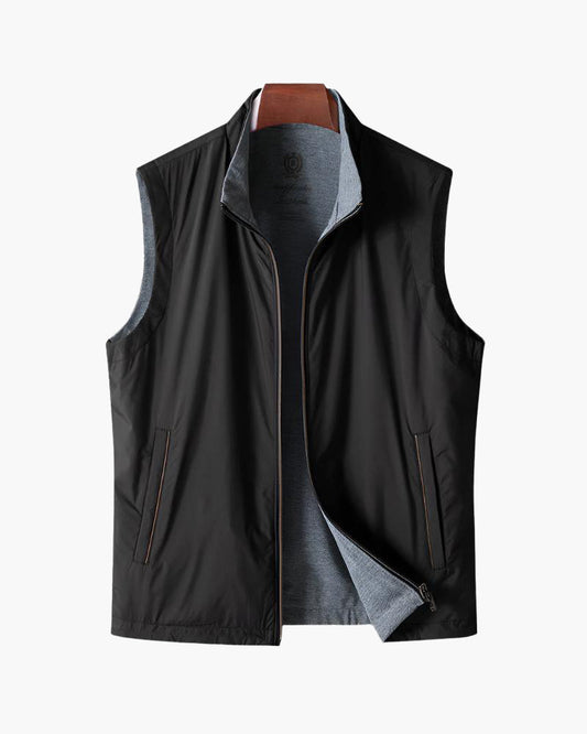 Herren Bodywarmer Schwarz Größe M Polyester-1