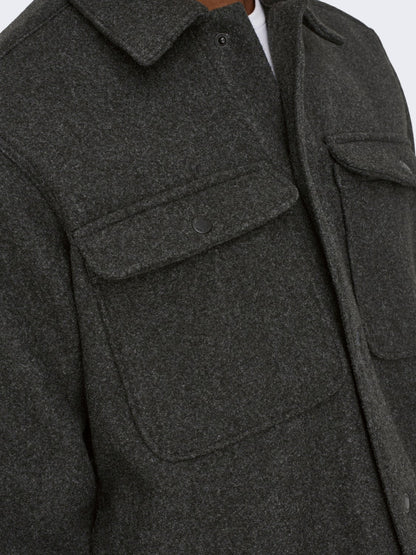 Only & Sons Herren Freizeit Hemd ONSASH - Relaxed Fit 5