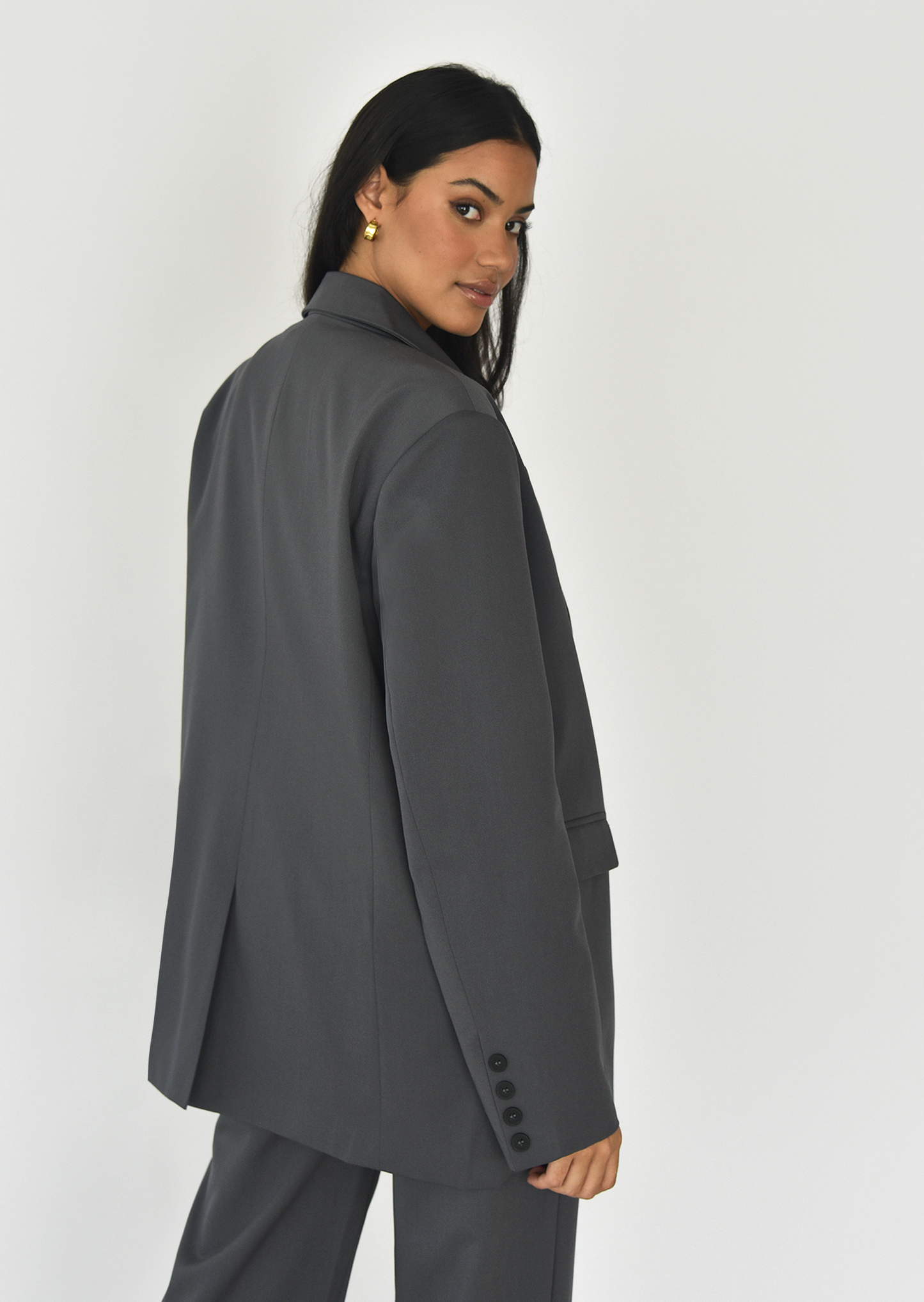 Oversize-Blazer im geraden Schnitt 5