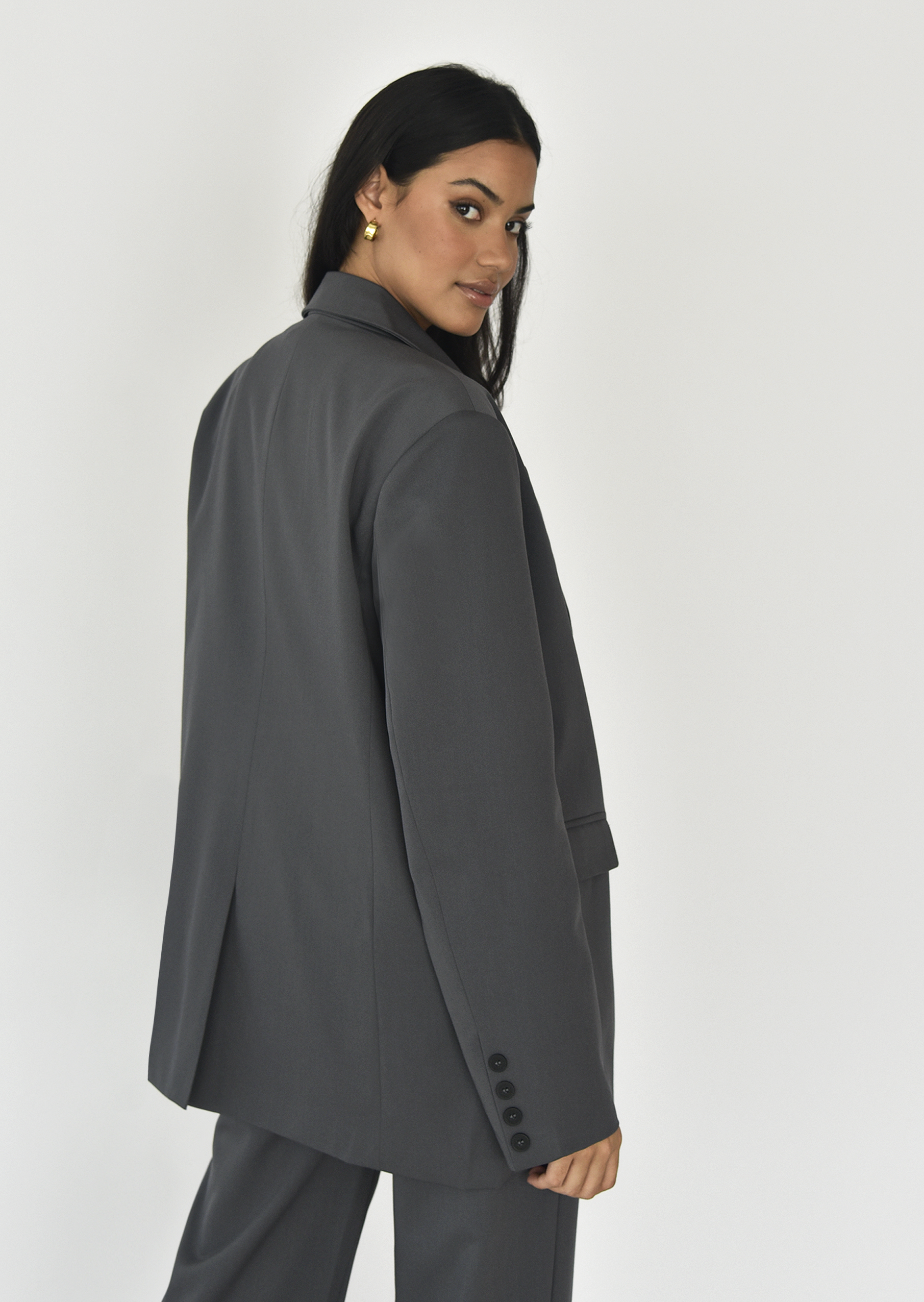 Oversize-Blazer im geraden Schnitt 5